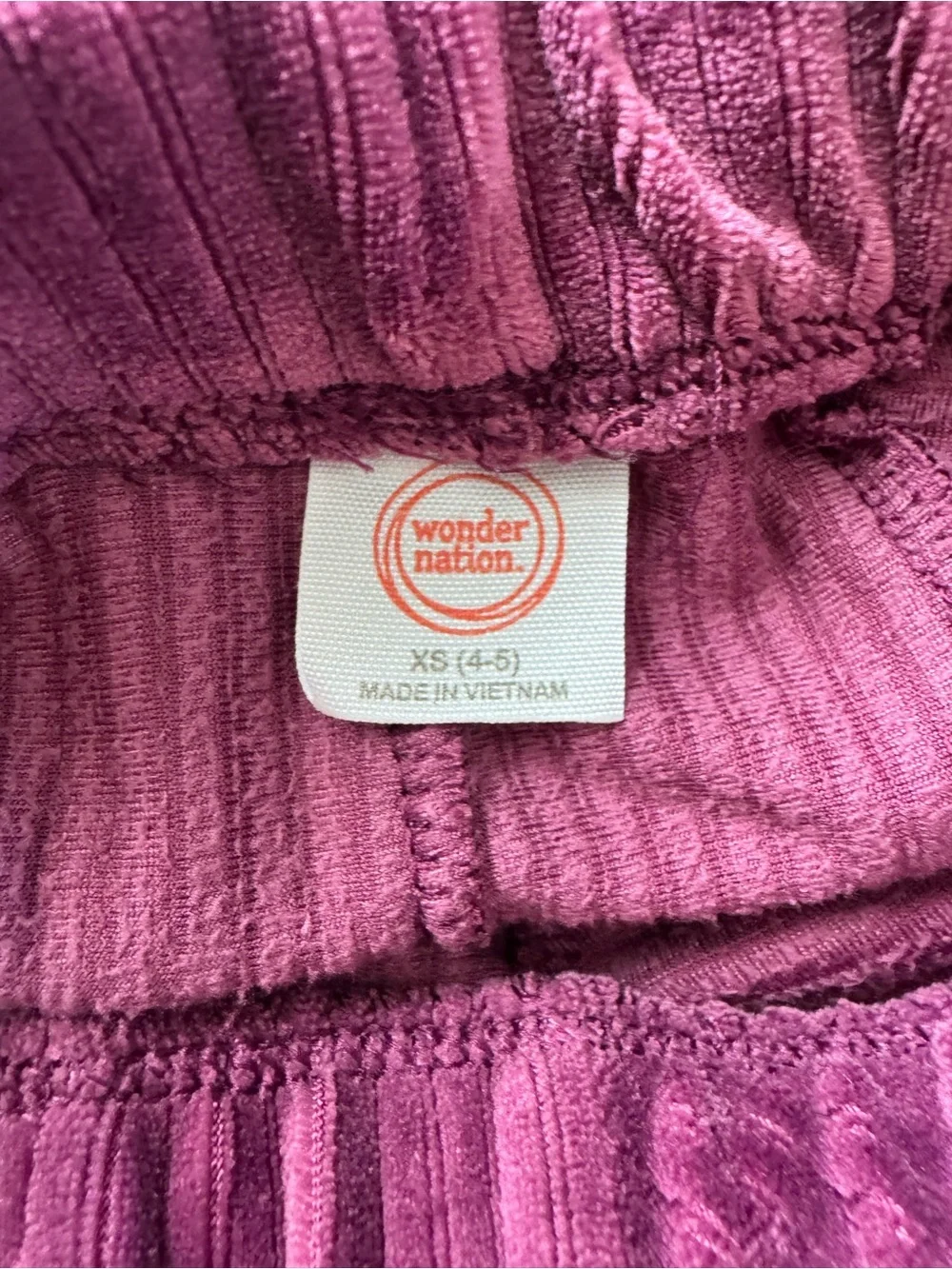 wonder nation Pink Corduroy Flare Knit Pants 4/5